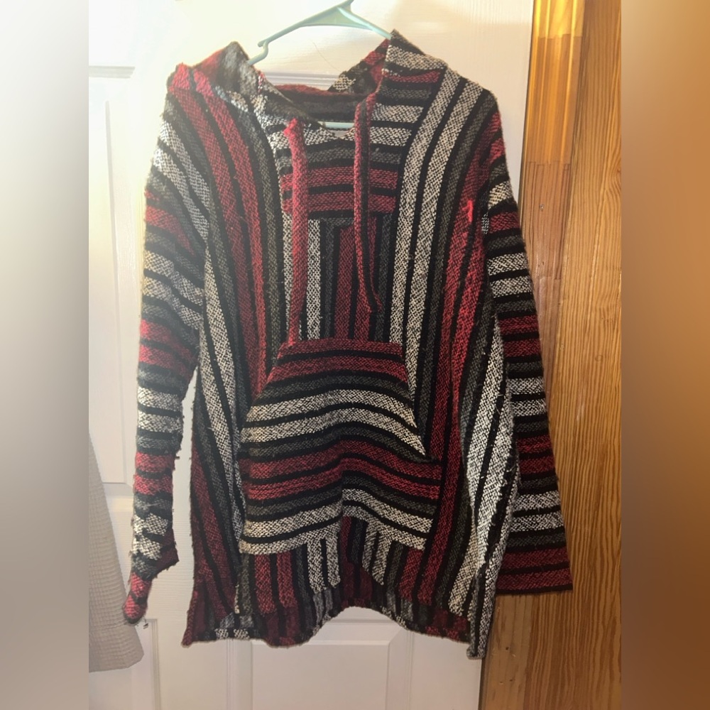 Striped Hooded Sweater